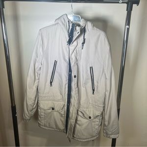 mens nautica parka‎ coat size small